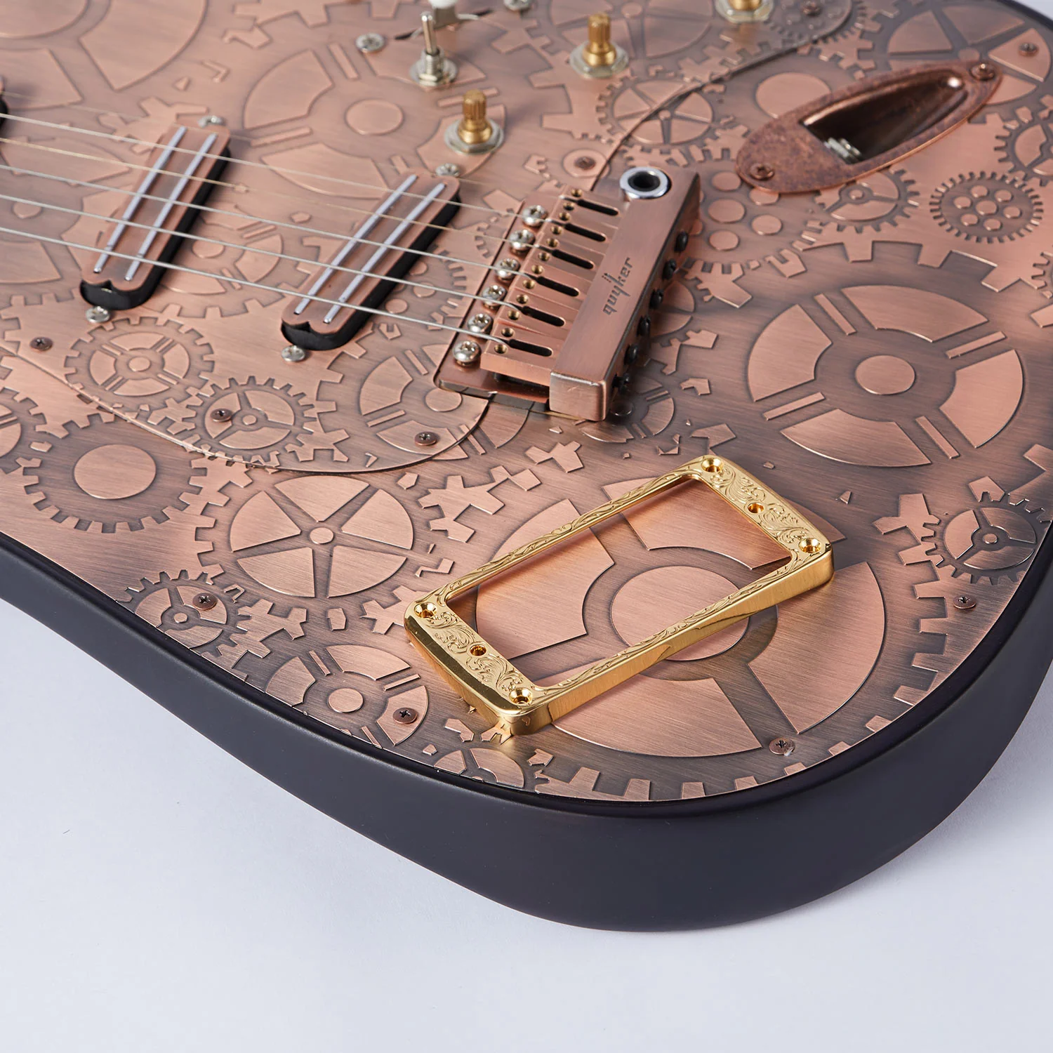 Guyker Pickup Rings for Humbucker Pickups Flat Top Electric Guitar PR006 - Image 12