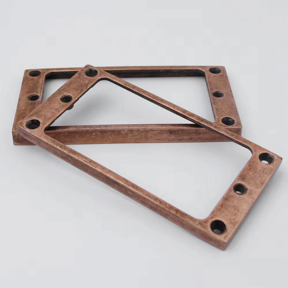 1 Set Humbucker Pickup Frames neck and bridge Pickup Mounting Ring Curved Tapered For LP Electric Guitar - Image 3