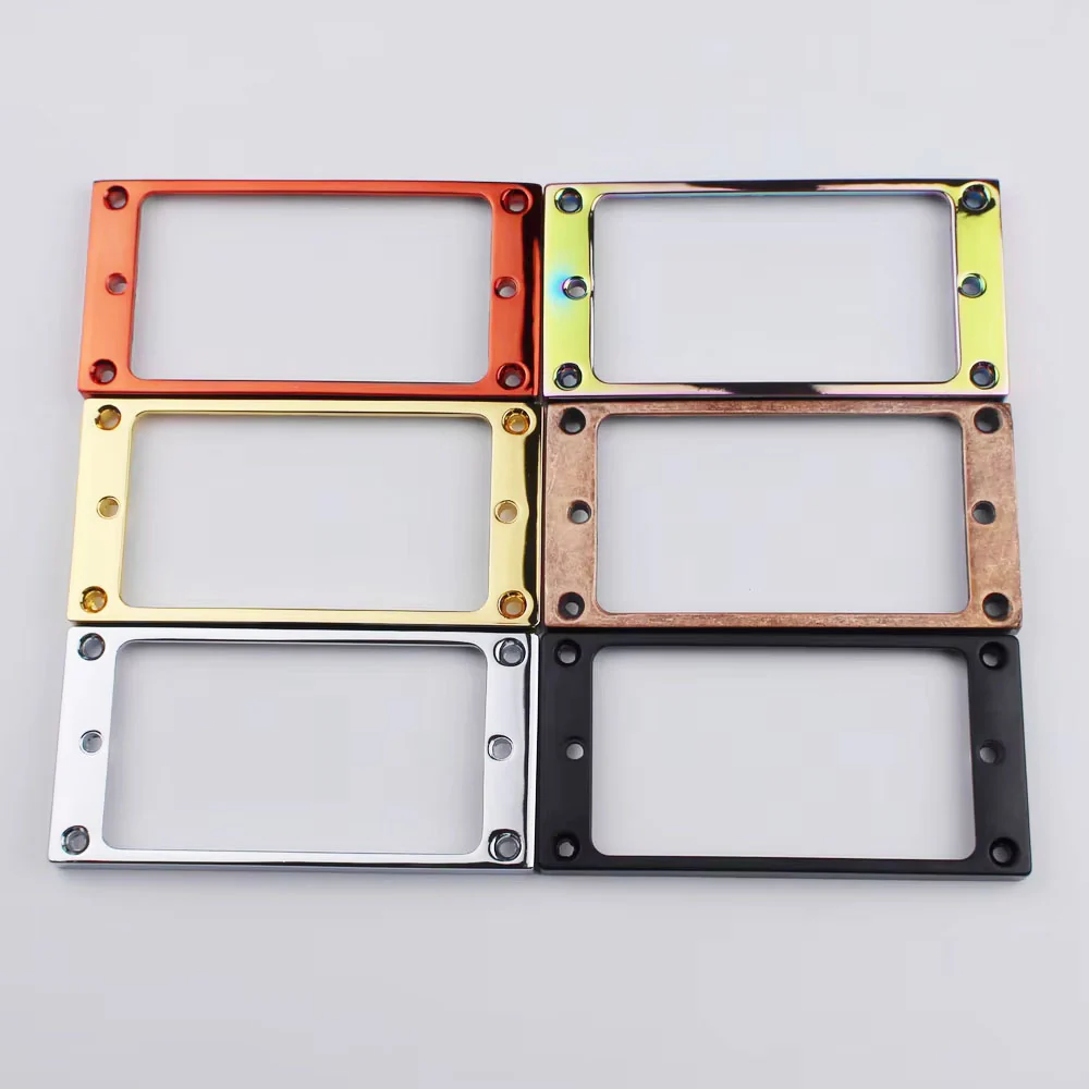 1 Set Humbucker Pickup Frames neck and bridge Pickup Mounting Ring Curved Tapered For LP Electric Guitar - Image 8