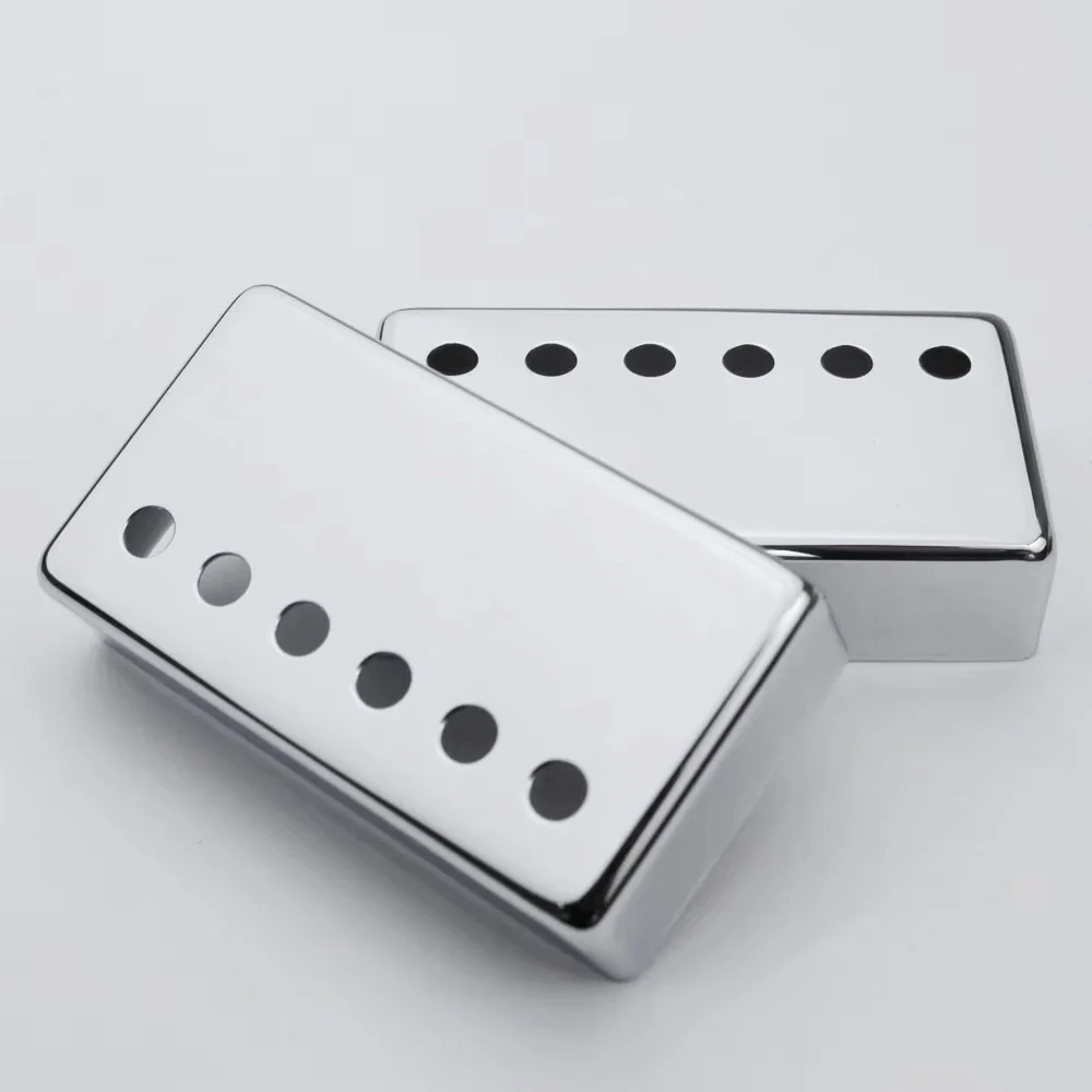 PC001 Cupronickel Humbucker Guitar Pickup Covers Set 50/52MM - Image 4