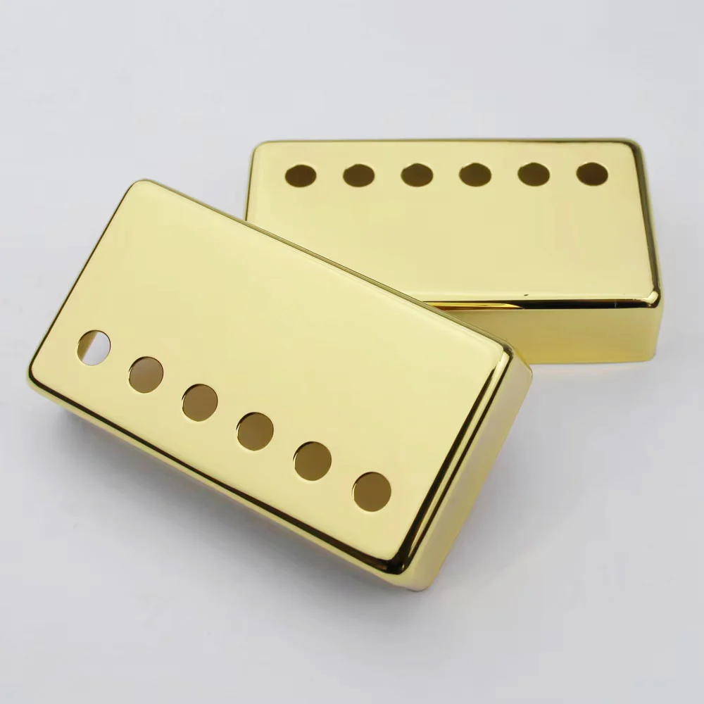 PC001 Cupronickel Humbucker Guitar Pickup Covers Set 50/52MM - Image 5