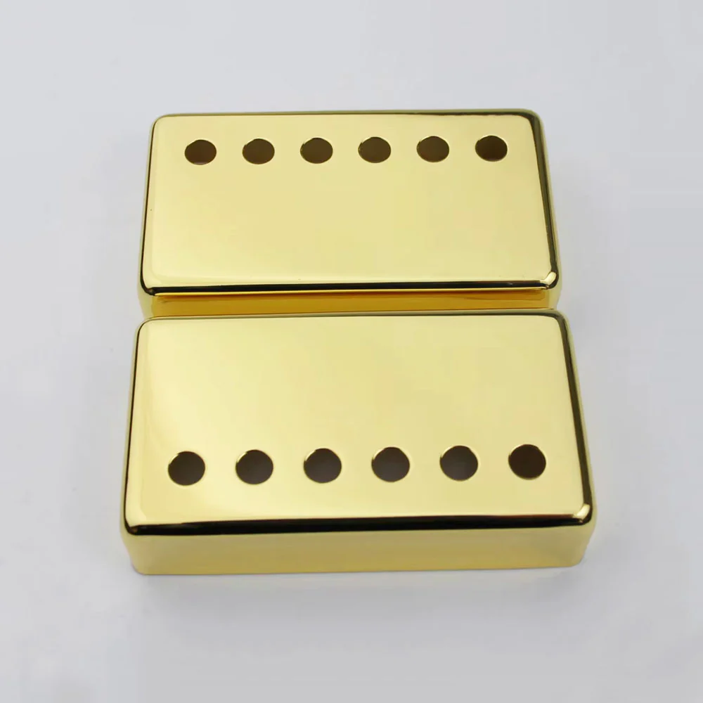 PC001 Cupronickel Humbucker Guitar Pickup Covers Set 50/52MM - Image 8