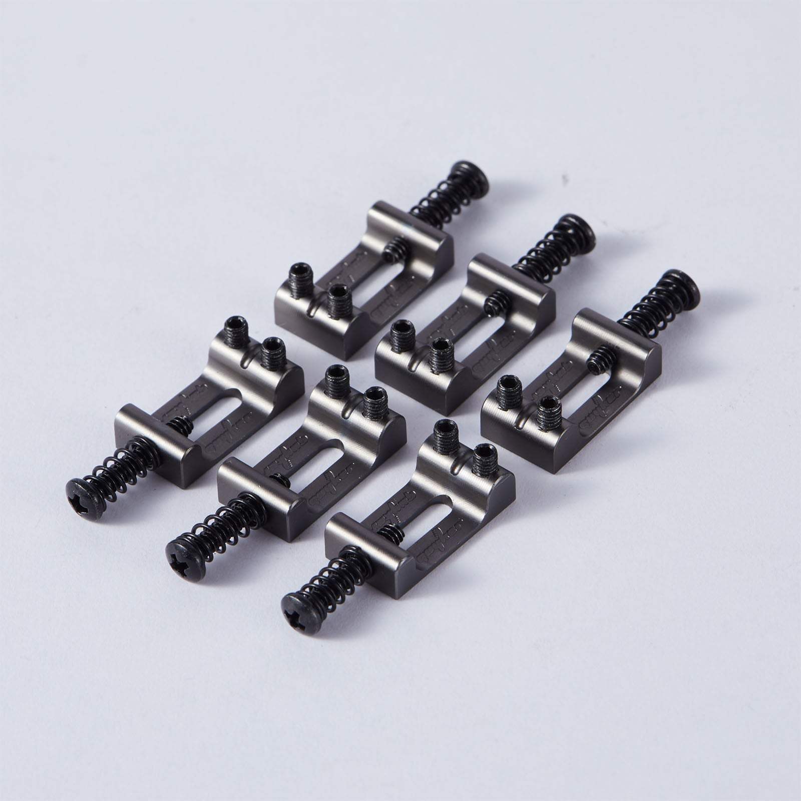 CNC-FGYG 10.5/10.8mm Tremolo Bridge Bent Brass Saddles - 6 PCS - Image 8