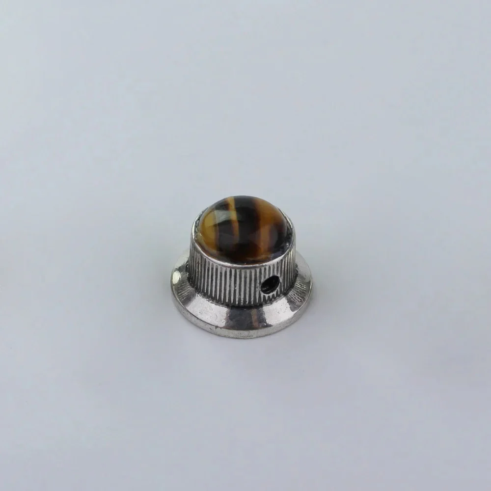 CKB020X Amber Surface Metal Knob For Electric Guitar Bass Dia. 6mm - Image 15
