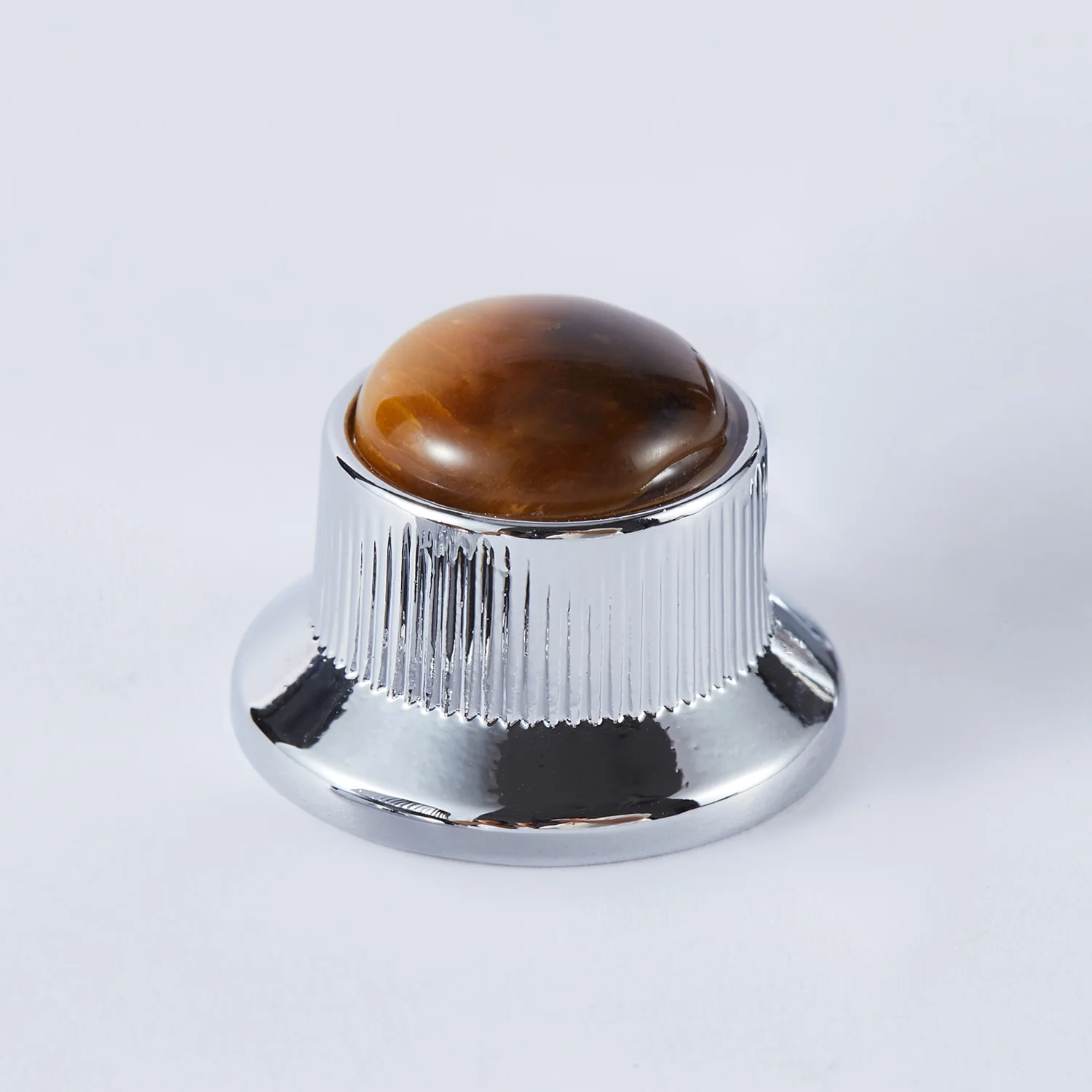 CKB020X Amber Surface Metal Knob For Electric Guitar Bass Dia. 6mm - Image 6