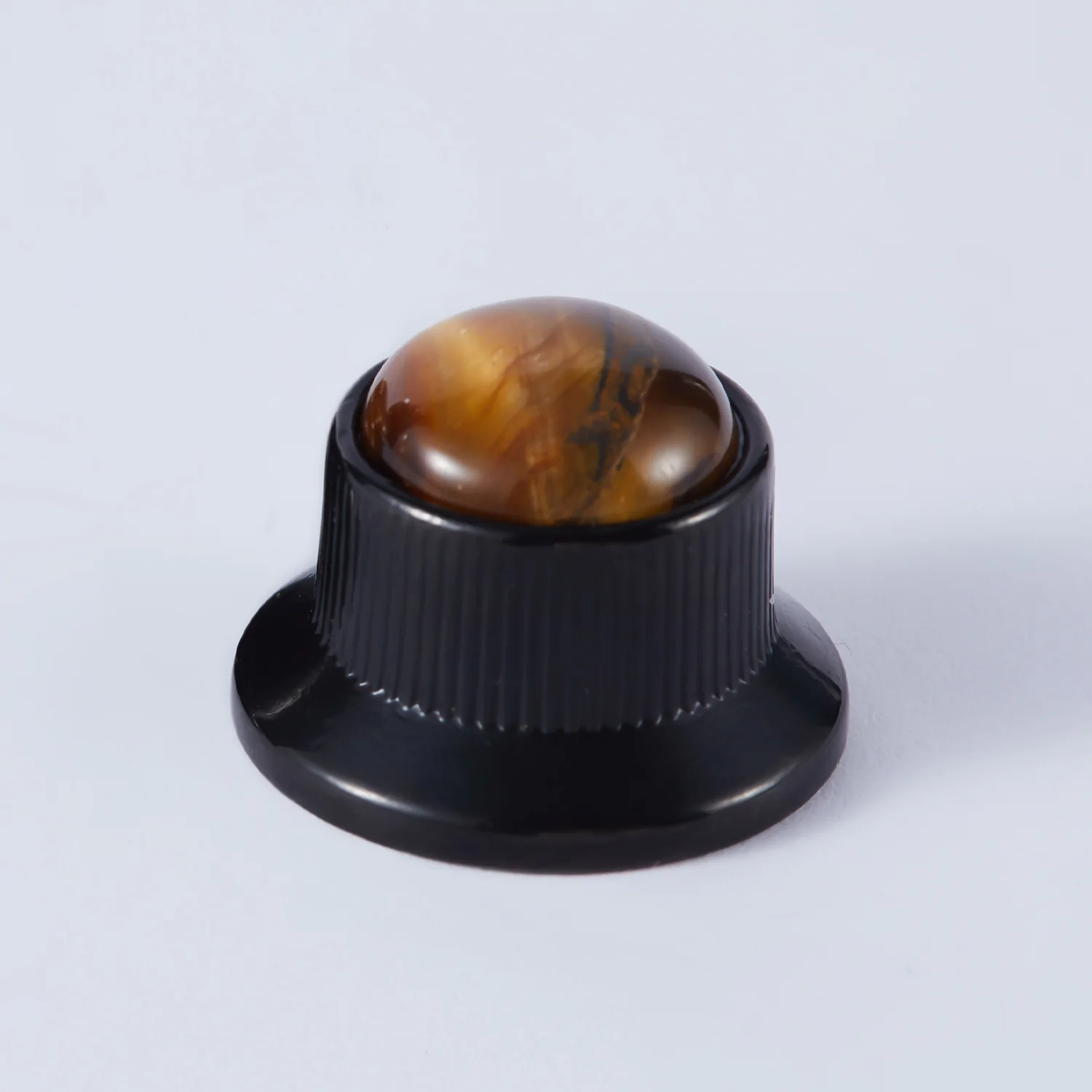 CKB020X Amber Surface Metal Knob For Electric Guitar Bass Dia. 6mm - Image 8