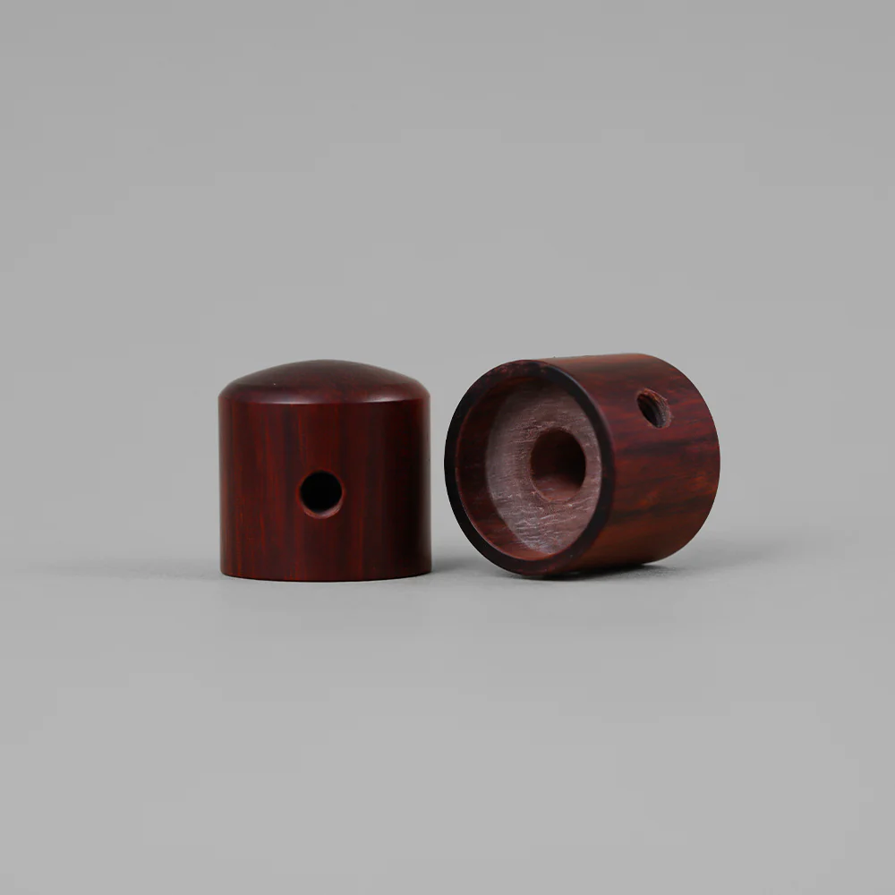 WK005 GUYKER Red /Black Brown Sandalwood Potentiometer Knob Inner Diameter 6MM for Guitar Bass Accessories - Image 10