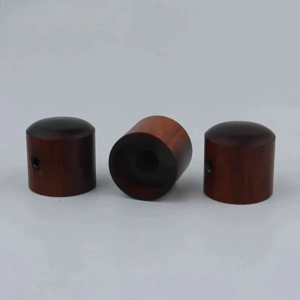 WK005 GUYKER Red /Black Brown Sandalwood Potentiometer Knob Inner Diameter 6MM for Guitar Bass Accessories - Image 13