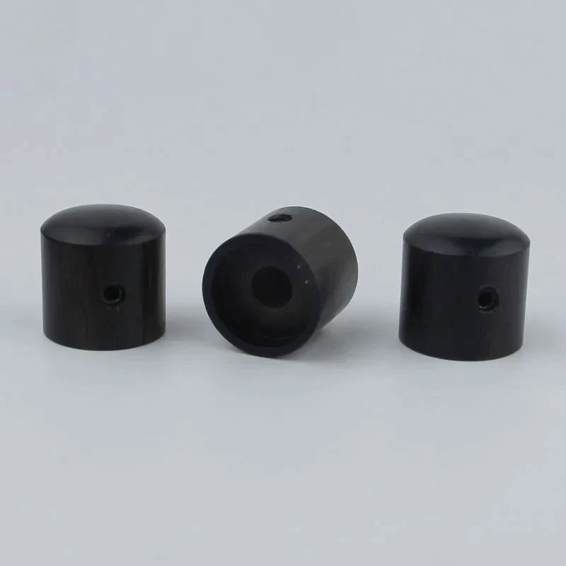 WK005 GUYKER Red /Black Brown Sandalwood Potentiometer Knob Inner Diameter 6MM for Guitar Bass Accessories - Image 6