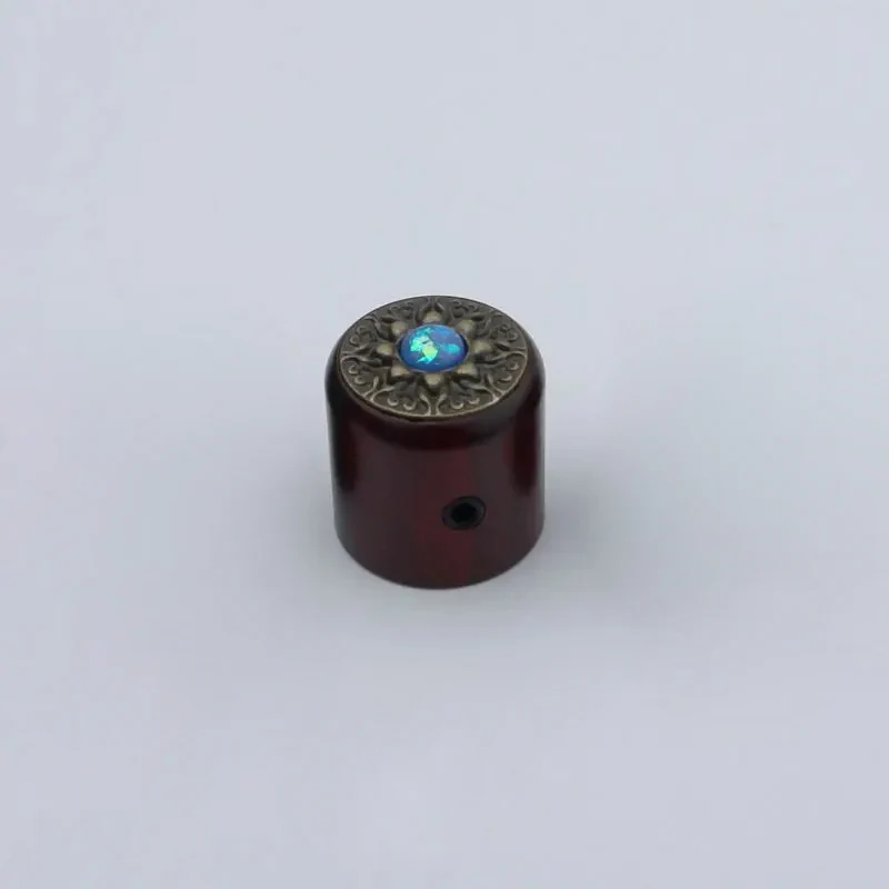 WK002 Guyker Potentiometer Knob Retro pattern surface Inner Diameter 6MM - Image 3
