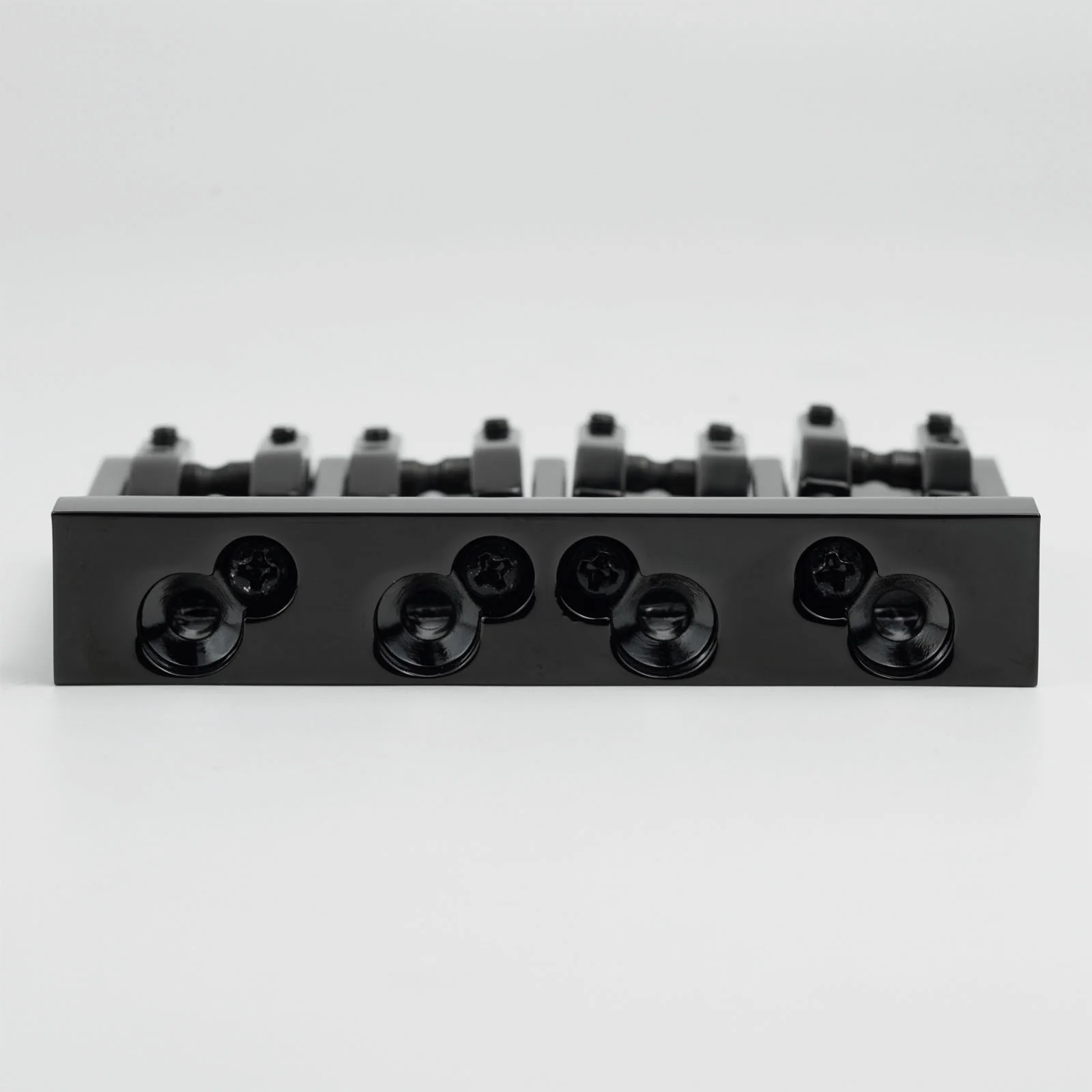 GK1015 4 String High Mass Vintage Machined String Spacing Adjustable Bass Bridge - Image 14