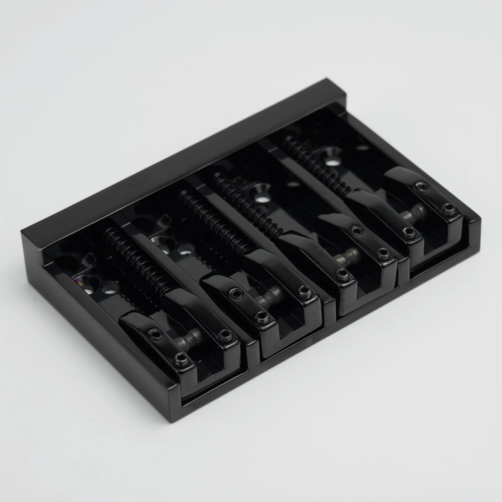 GK1015 4 String High Mass Vintage Machined String Spacing Adjustable Bass Bridge - Image 16