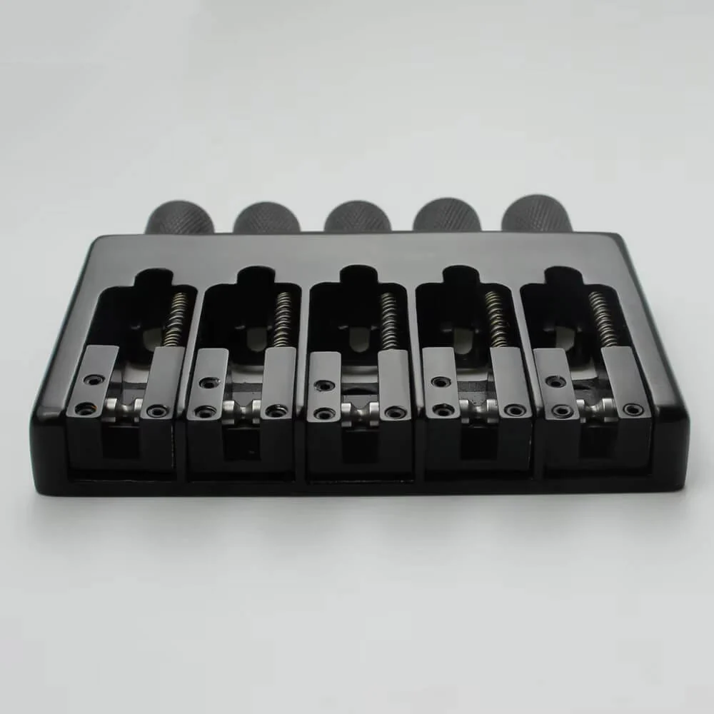 Guyker CNC-Machined 5-String Locking Adjustable Headless Bass Bridge WB005 - Image 5