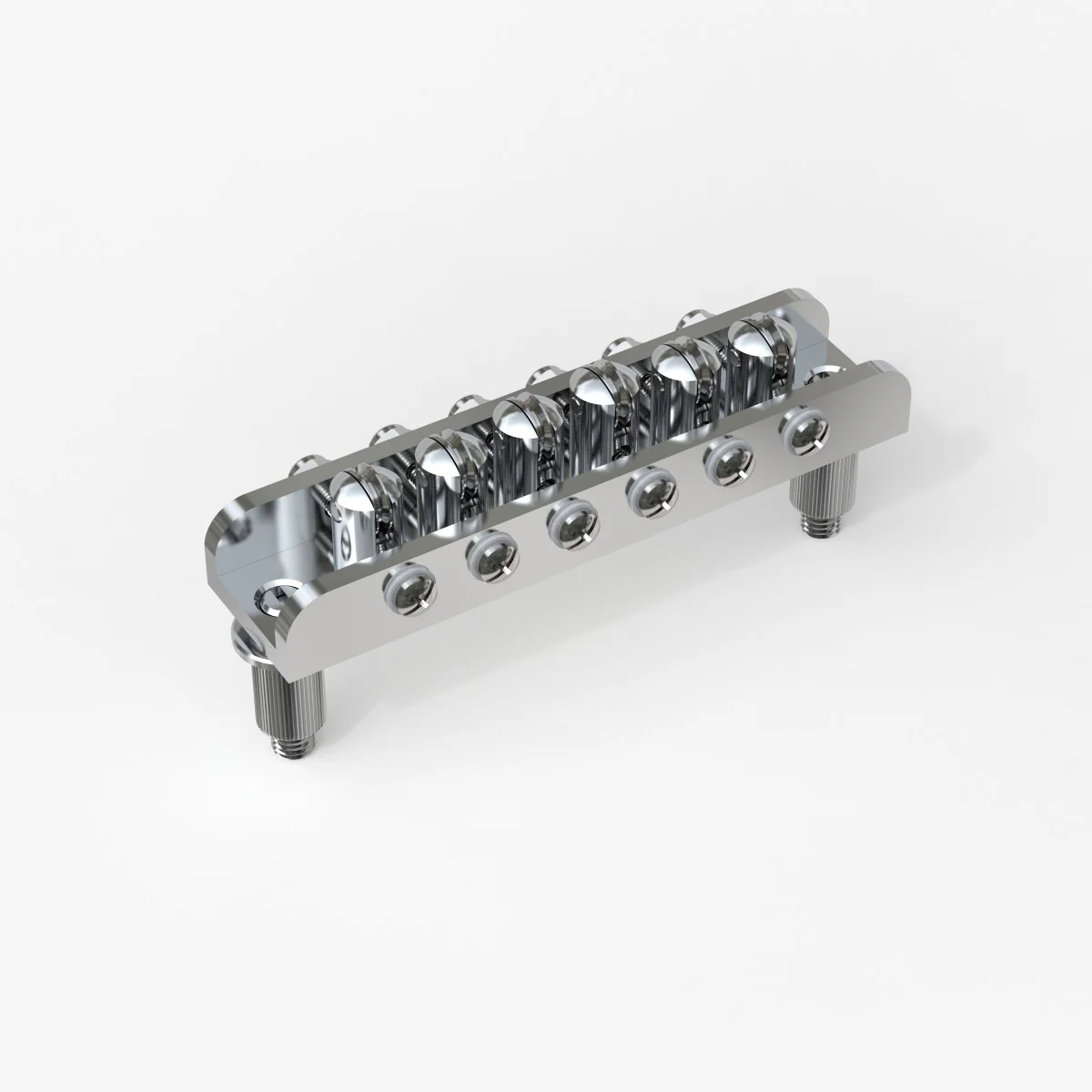 Guyker GM018 6-String Guitar Roller Bridge Mosrite Style - Image 4