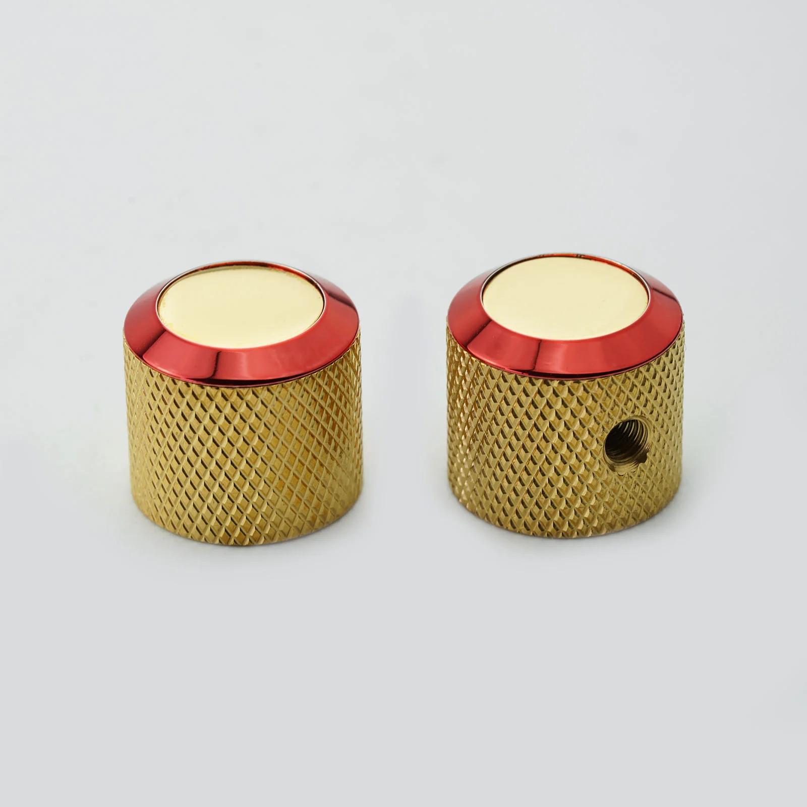 Guyker CKB003 Solid Brass Guitar Bass Knobs CNC Machined Dia.6/6.3mm/6.35mm - Image 14