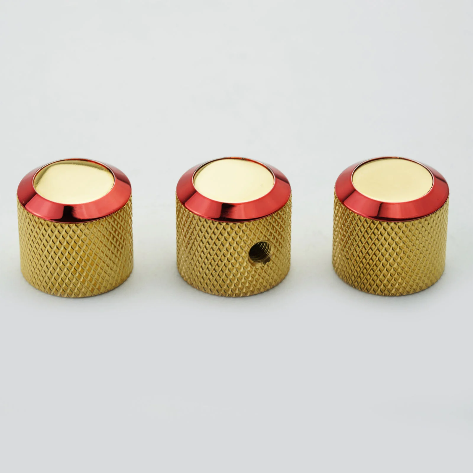 Guyker CKB003 Solid Brass Guitar Bass Knobs CNC Machined Dia.6/6.3mm/6.35mm - Image 16