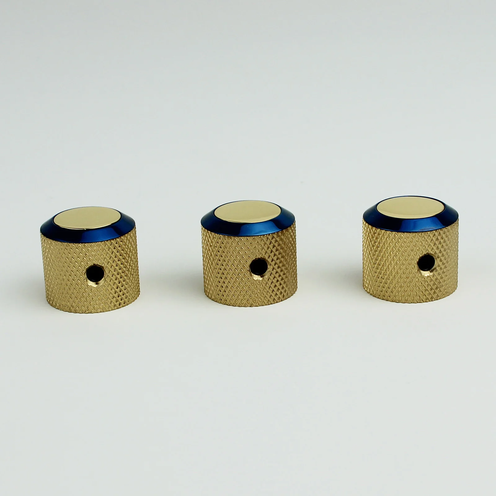 Guyker CKB003 Solid Brass Guitar Bass Knobs CNC Machined Dia.6/6.3mm/6.35mm - Image 9