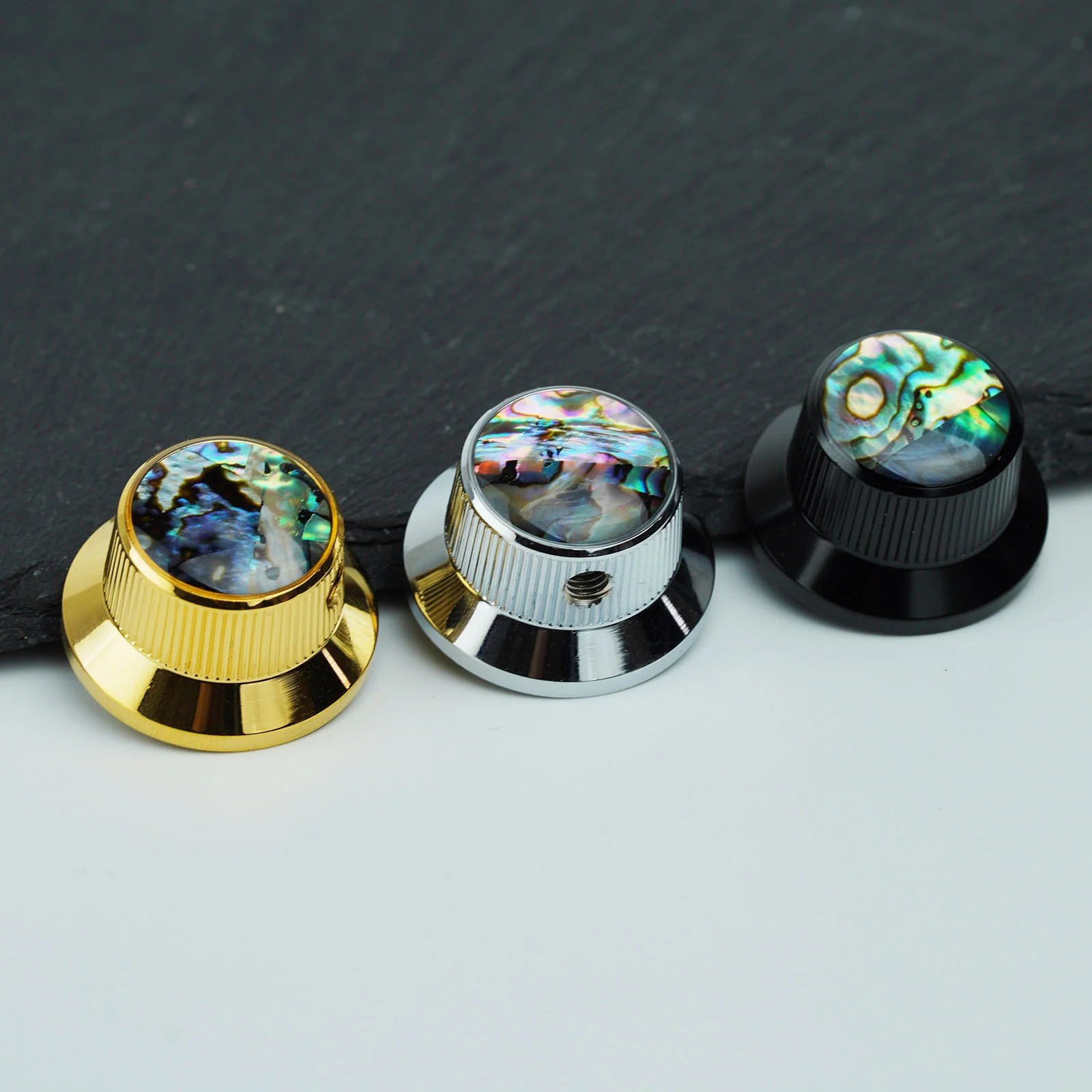 Guyker CKB019C Aluminum 6.3mm Control Knobs for Electric Guitar & Bass - Image 10