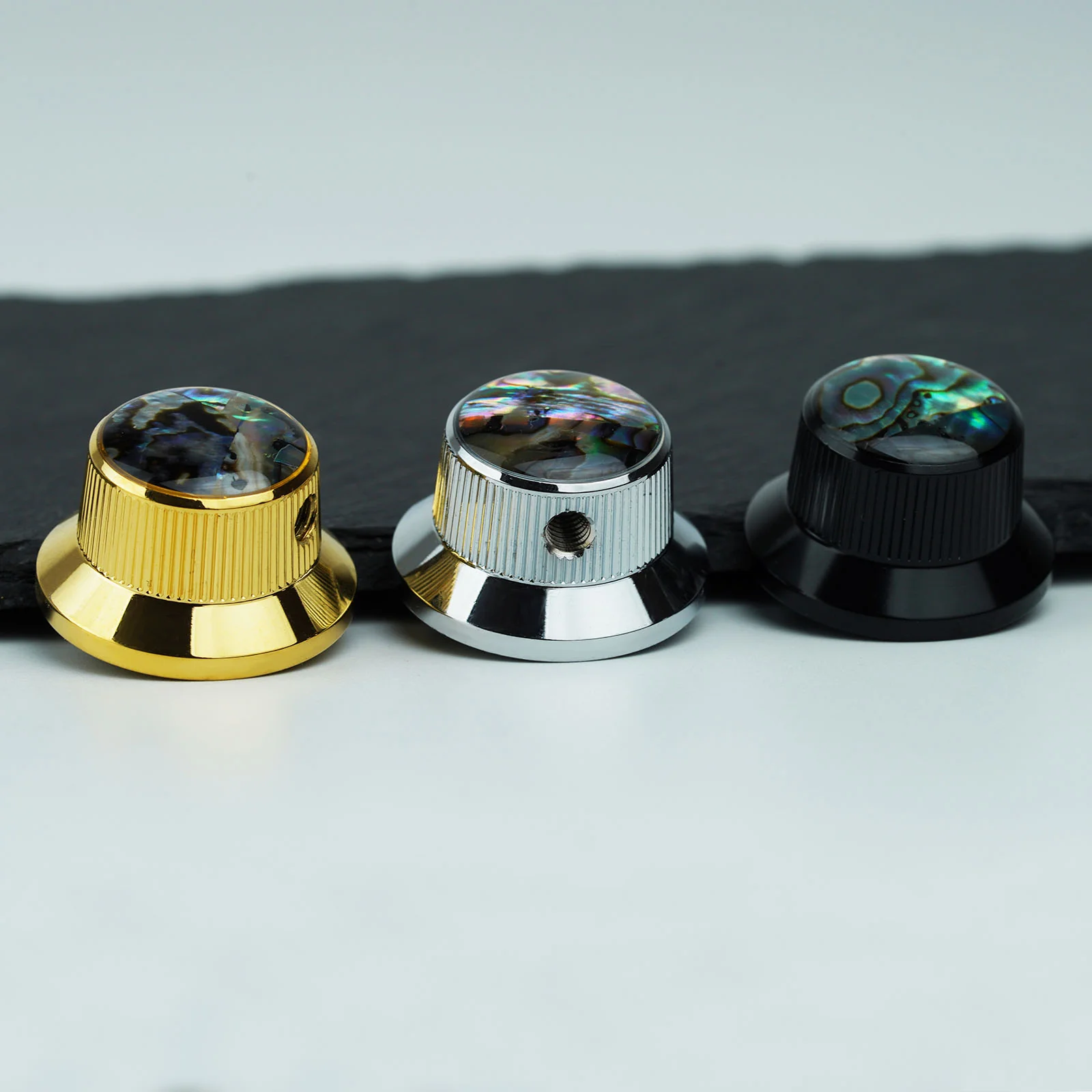 Guyker CKB019C Aluminum 6.3mm Control Knobs for Electric Guitar & Bass - Image 11
