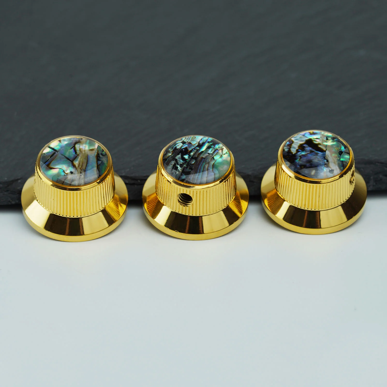 Guyker CKB019C Aluminum 6.3mm Control Knobs for Electric Guitar & Bass - Image 13