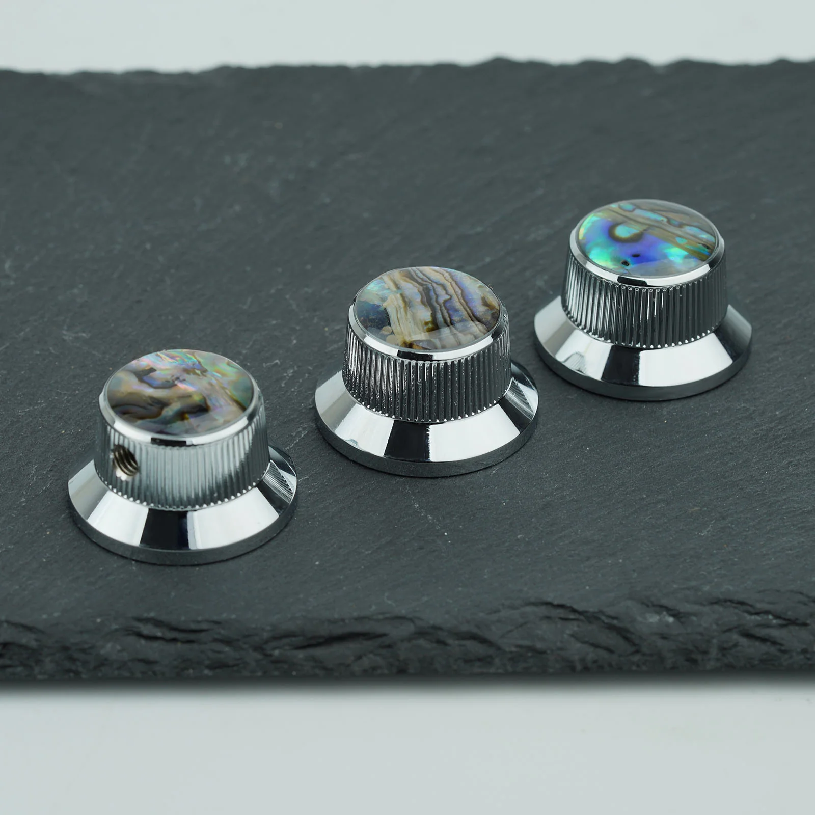Guyker CKB019C Aluminum 6.3mm Control Knobs for Electric Guitar & Bass - Image 7