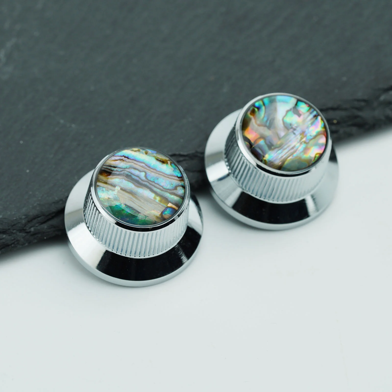 Guyker CKB019C Aluminum 6.3mm Control Knobs for Electric Guitar & Bass - Image 8
