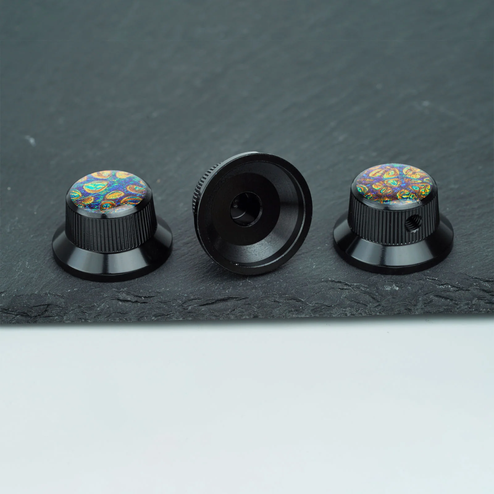Guyker CKB019D Aluminum Metal Control Knobs for Electric Guitar & Bass - Image 4