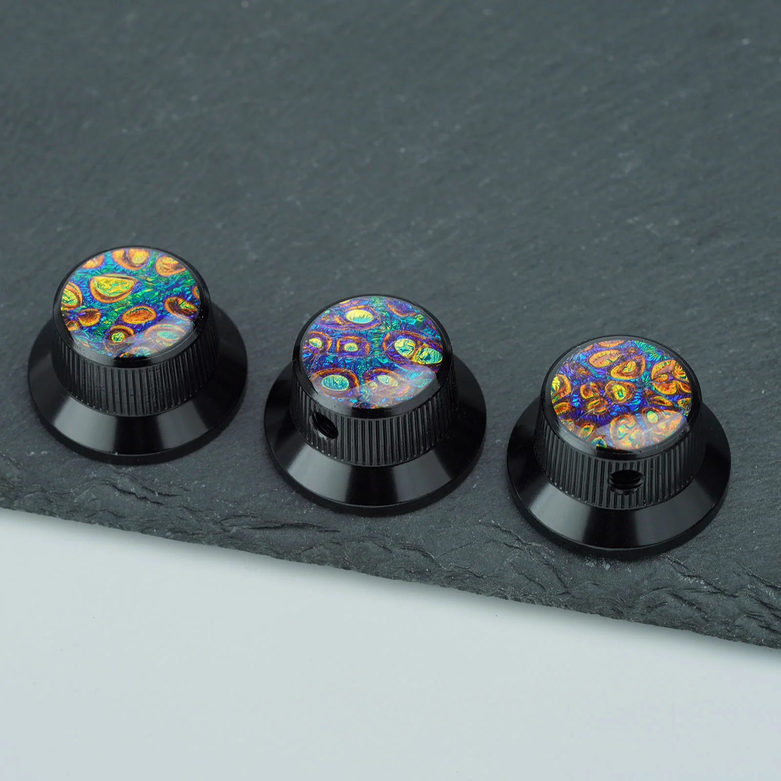 Guyker CKB019D Aluminum Metal Control Knobs for Electric Guitar & Bass - Image 5