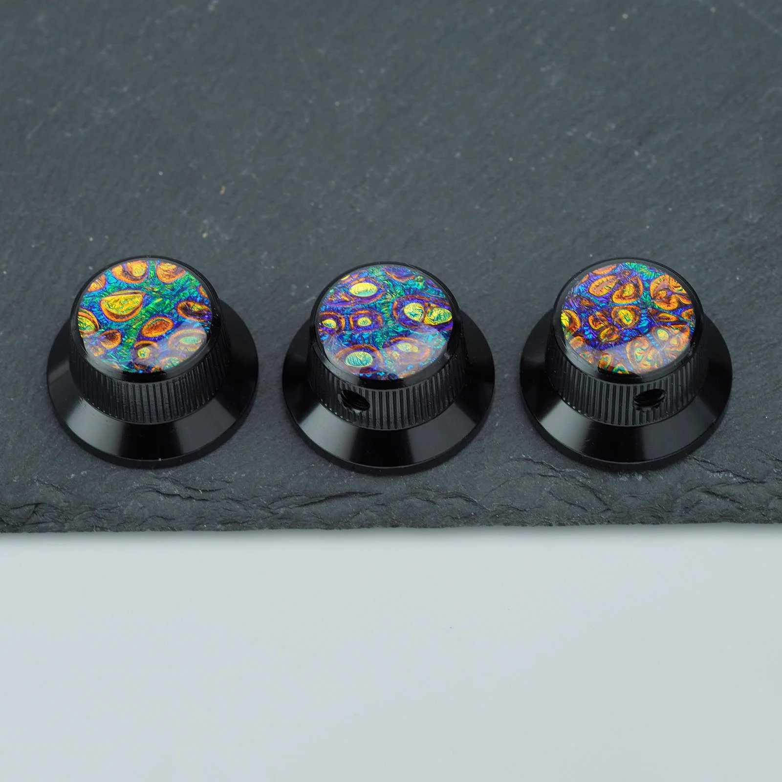 Guyker CKB019D Aluminum Metal Control Knobs for Electric Guitar & Bass - Image 6