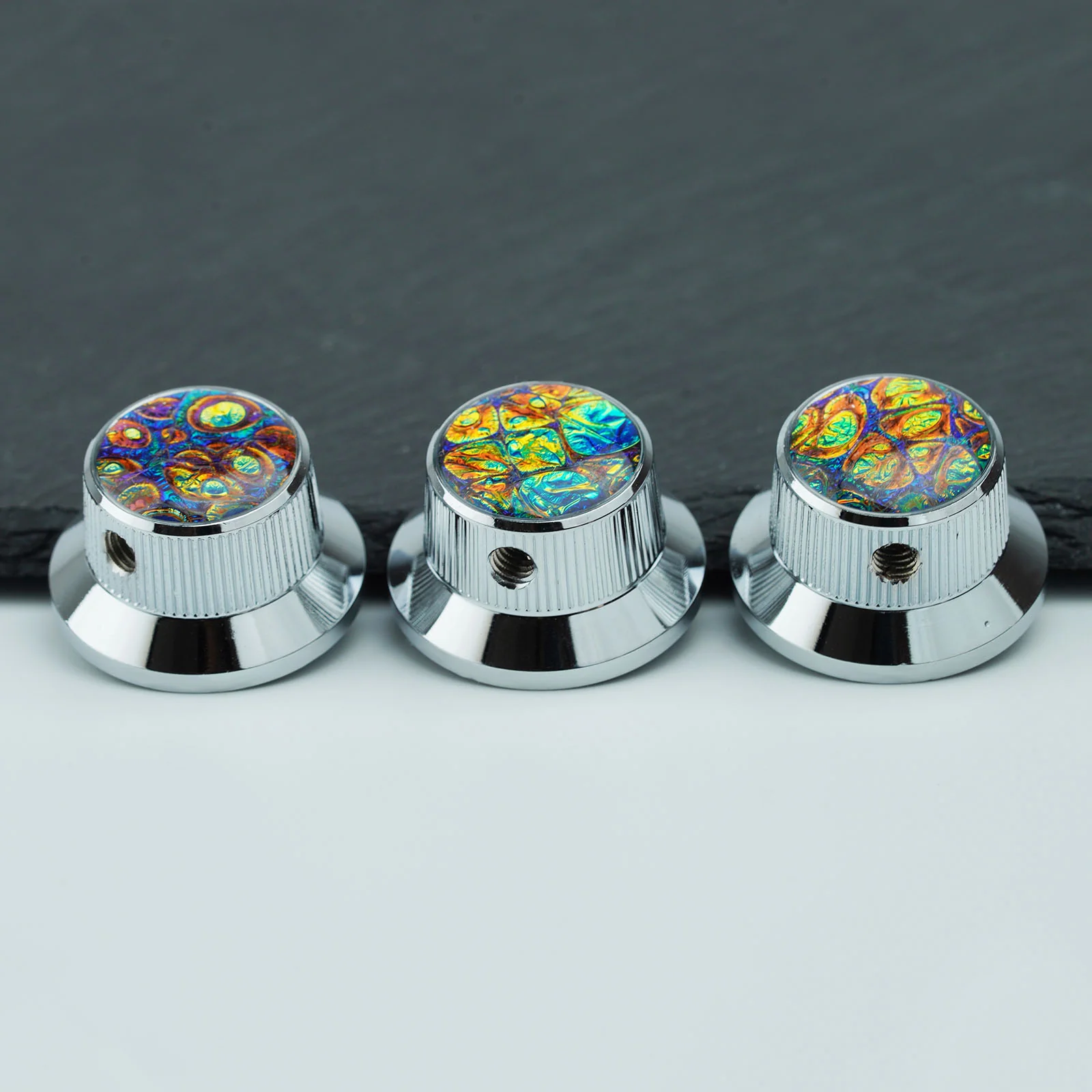 Guyker CKB019D Aluminum Metal Control Knobs for Electric Guitar & Bass - Image 7