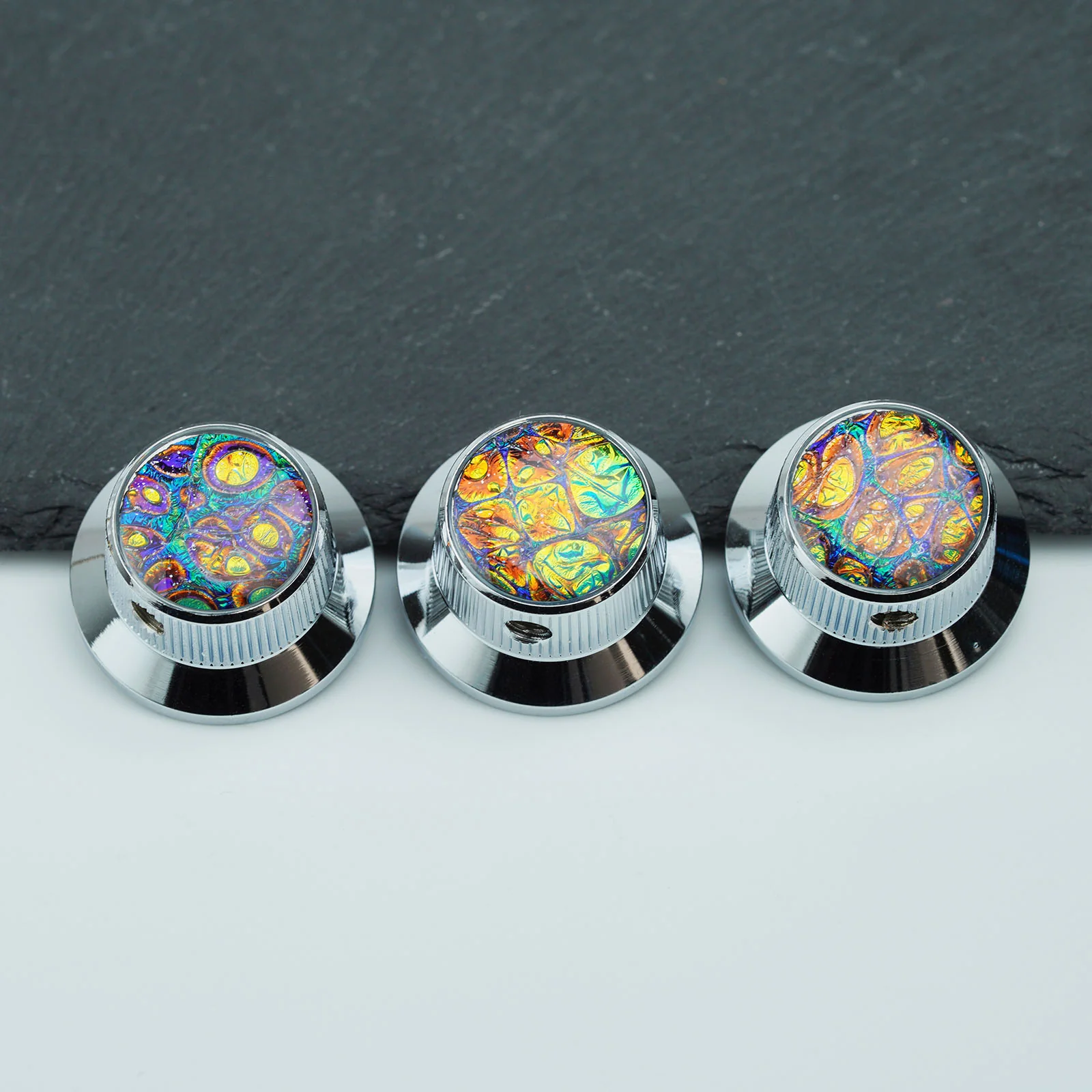 Guyker CKB019D Aluminum Metal Control Knobs for Electric Guitar & Bass - Image 8