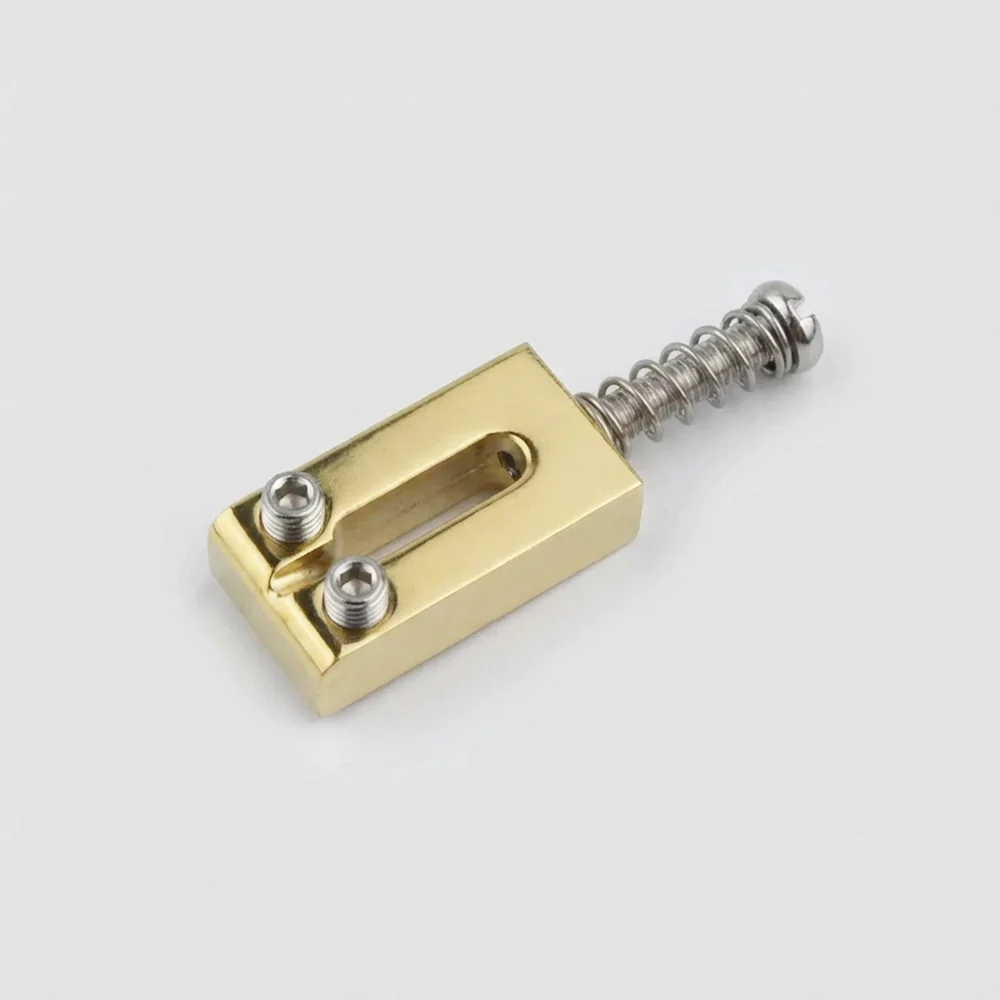 CNC-XD 10.5/10.8MM Guitar Tremolo Bridge Brass Saddles With Chrome Or Black Screws - Image 7