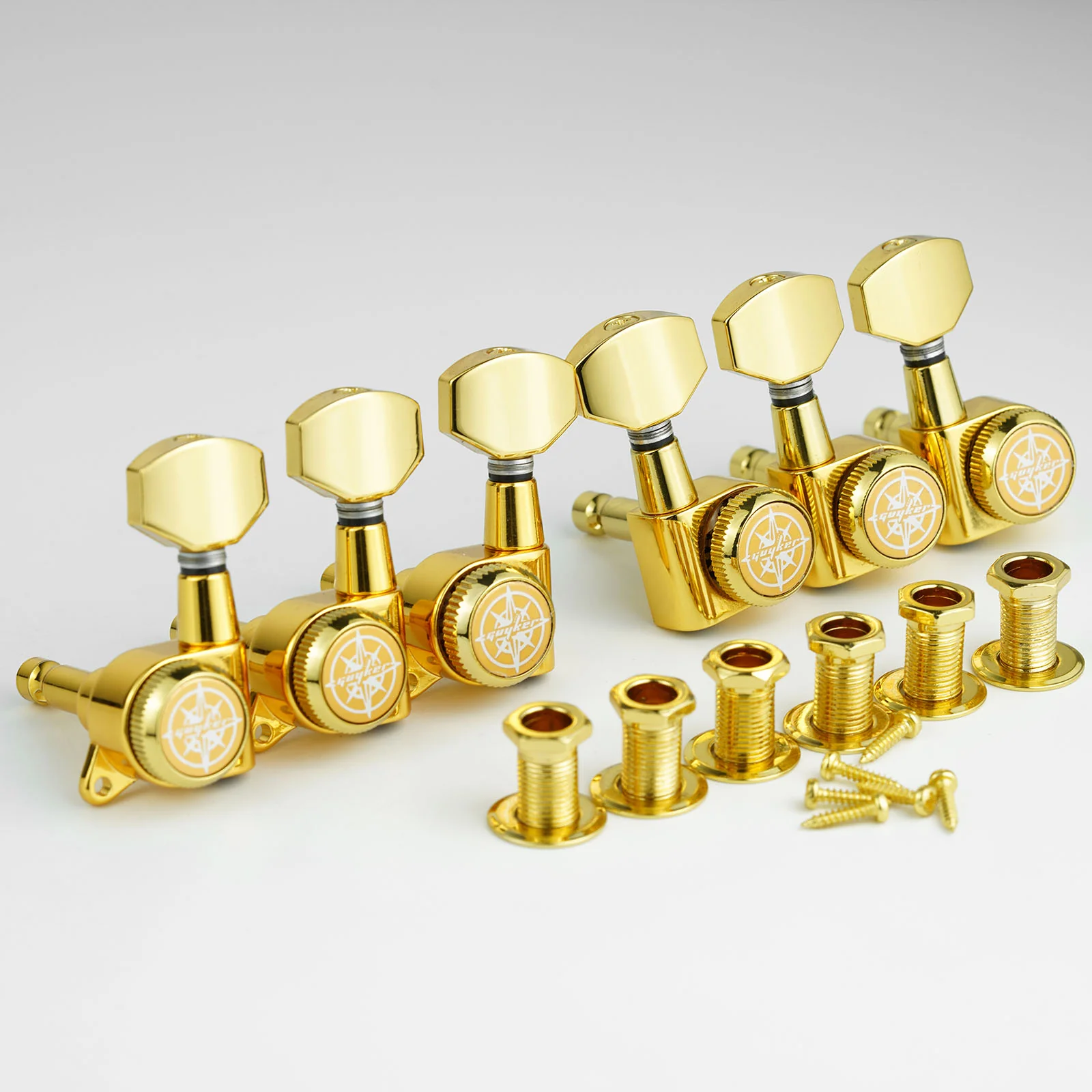 Guyker GK-D-07SP Locking Tuners – Dopamine Color, 1:18 Gear Ratio - Image 23