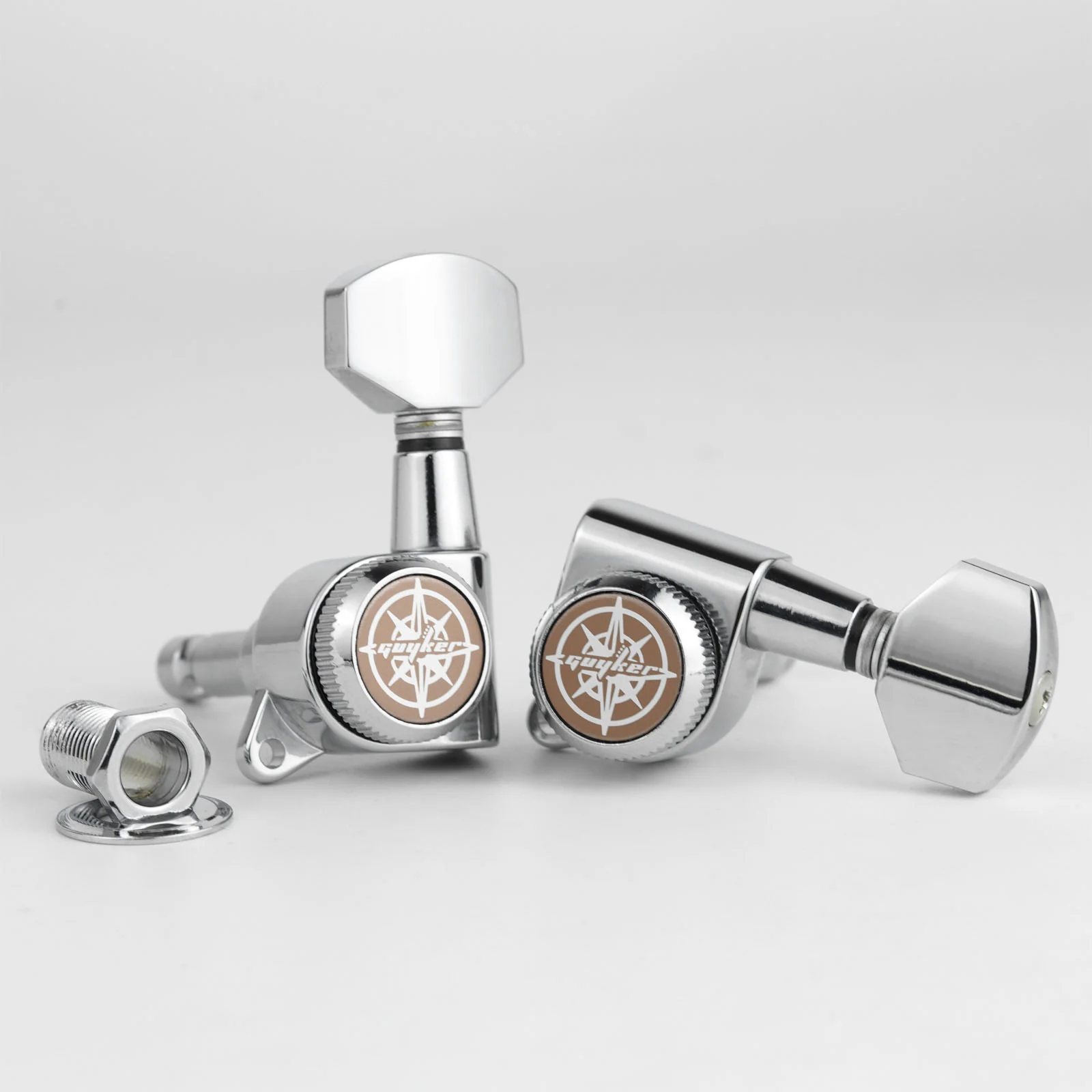 Guyker GK-D-07SP Locking Tuners – Dopamine Color, 1:18 Gear Ratio - Image 3