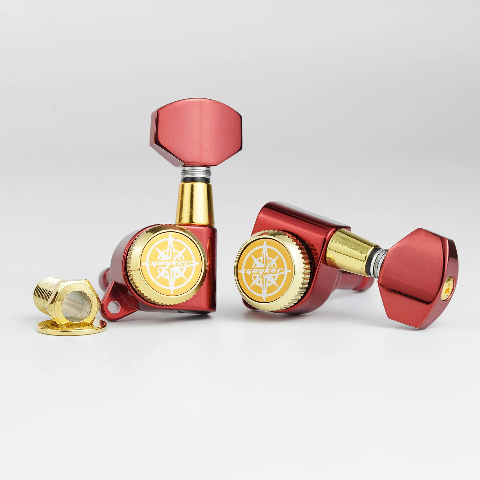 Guyker GK-D-07SP Locking Tuners – Dopamine Color, 1:18 Gear Ratio - Image 7