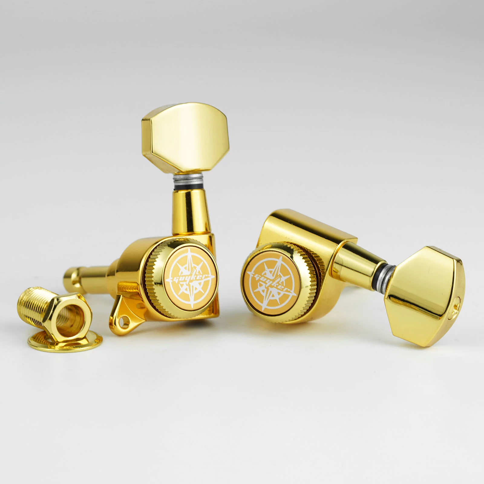 Guyker GK-D-07SP Locking Tuners – Dopamine Color, 1:18 Gear Ratio - Image 8