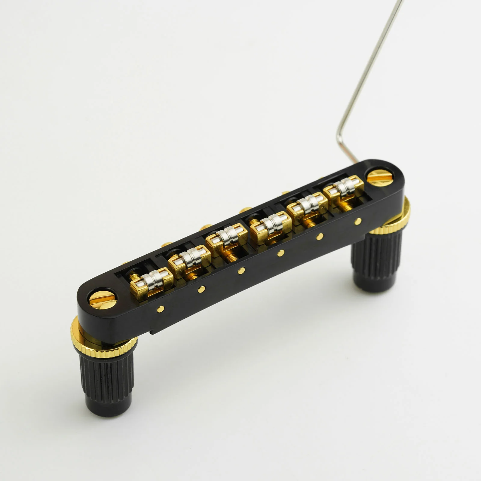 Guyker Guitar Bridge Tune-O-Matic with Roller Saddles For LP Guitar GM005 - Image 19