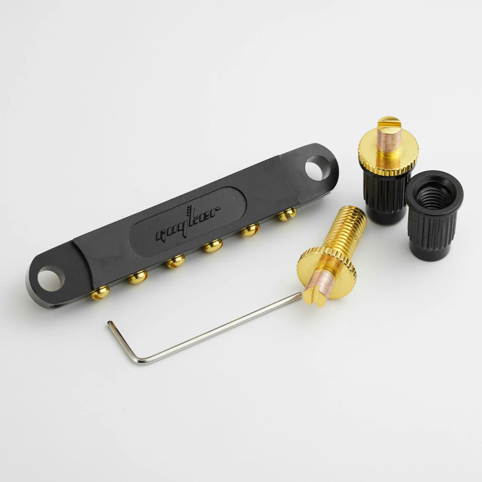 Guyker Guitar Bridge Tune-O-Matic with Roller Saddles For LP Guitar GM005 - Image 22