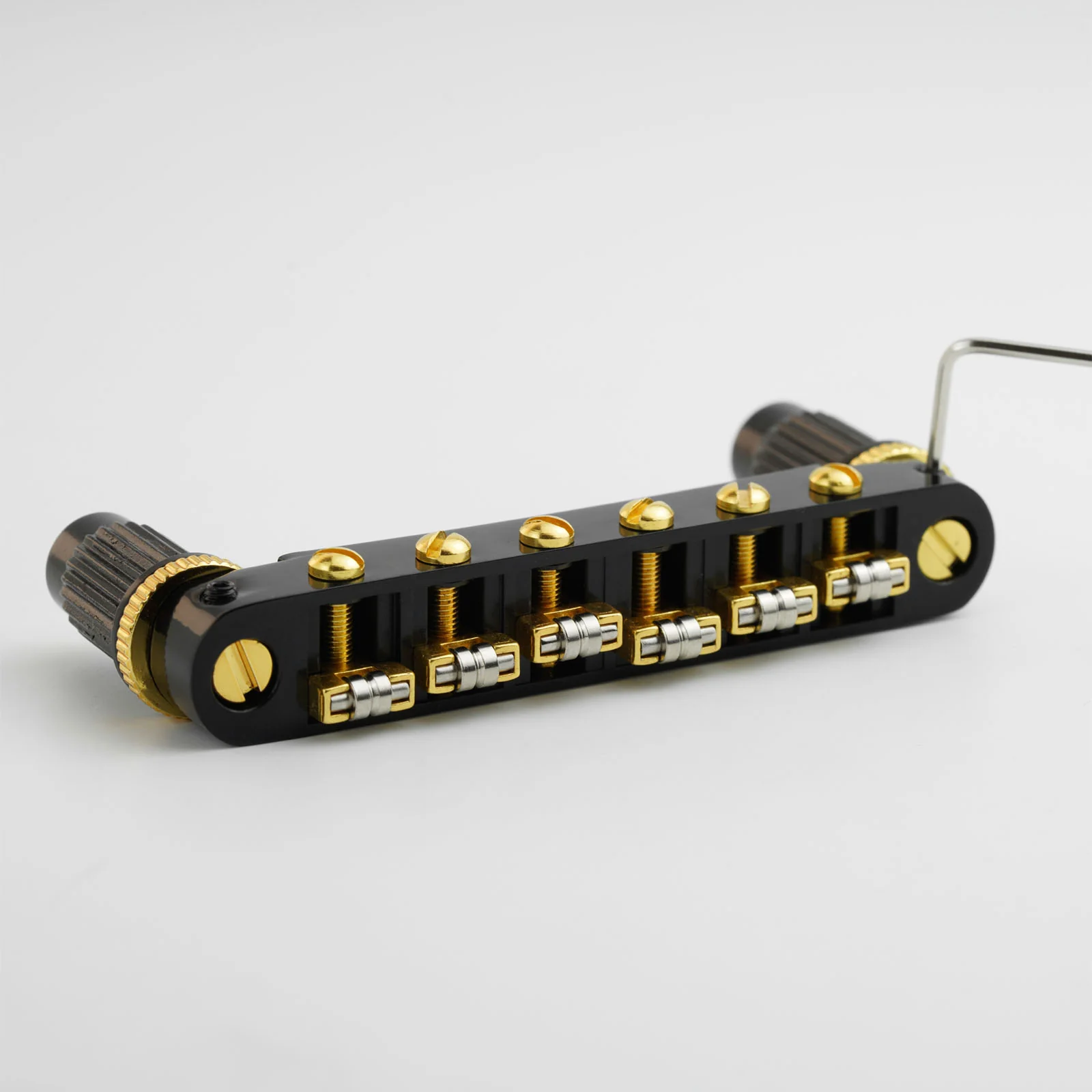Guyker Guitar Bridge Tune-O-Matic with Roller Saddles For LP Guitar GM005 - Image 24