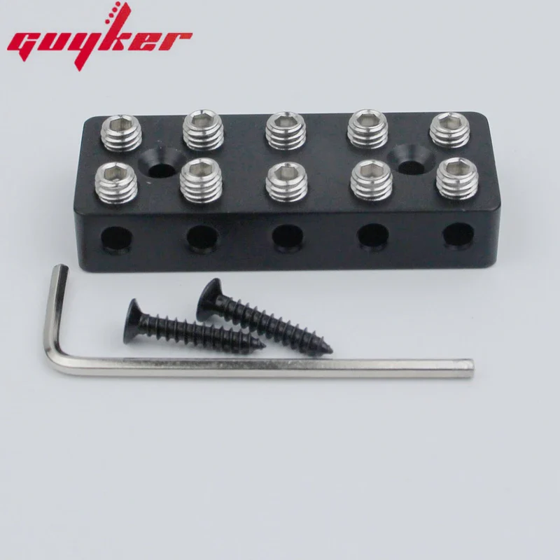 Guyker 4/5 String Headless Bass Bridge String Lock Nut - Image 6