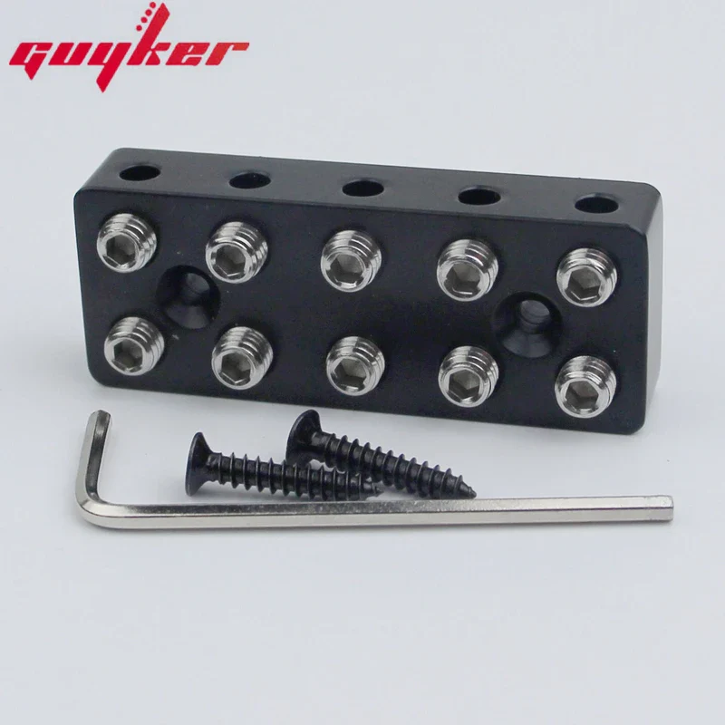 Guyker 4/5 String Headless Bass Bridge String Lock Nut - Image 7