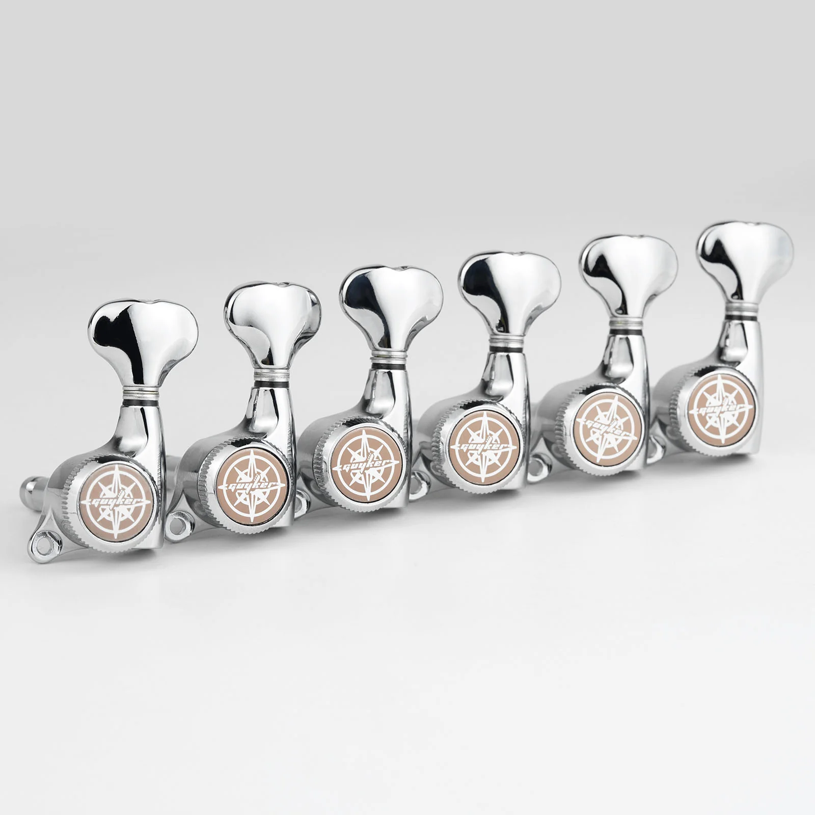 GK-501D6SP Locking Tuning Pegs for Electric Guitar 1:18 Ratio - Image 11