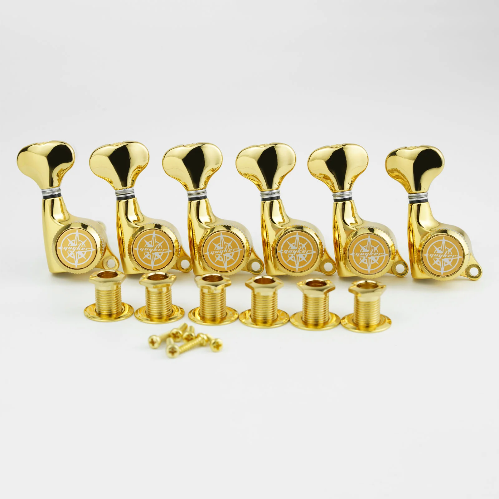 GK-501D6SP Locking Tuning Pegs for Electric Guitar 1:18 Ratio - Image 17