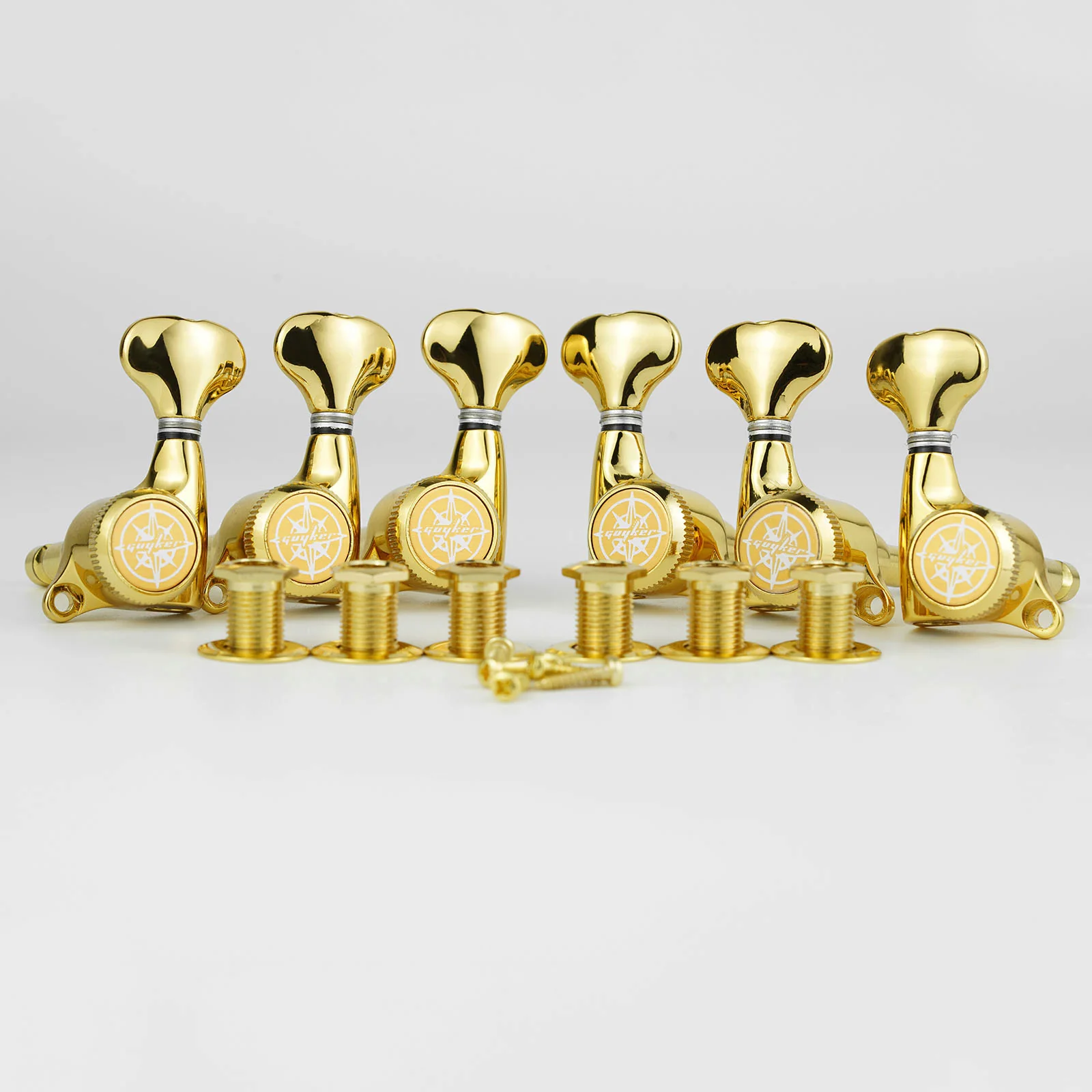 GK-501D6SP Locking Tuning Pegs for Electric Guitar 1:18 Ratio - Image 18