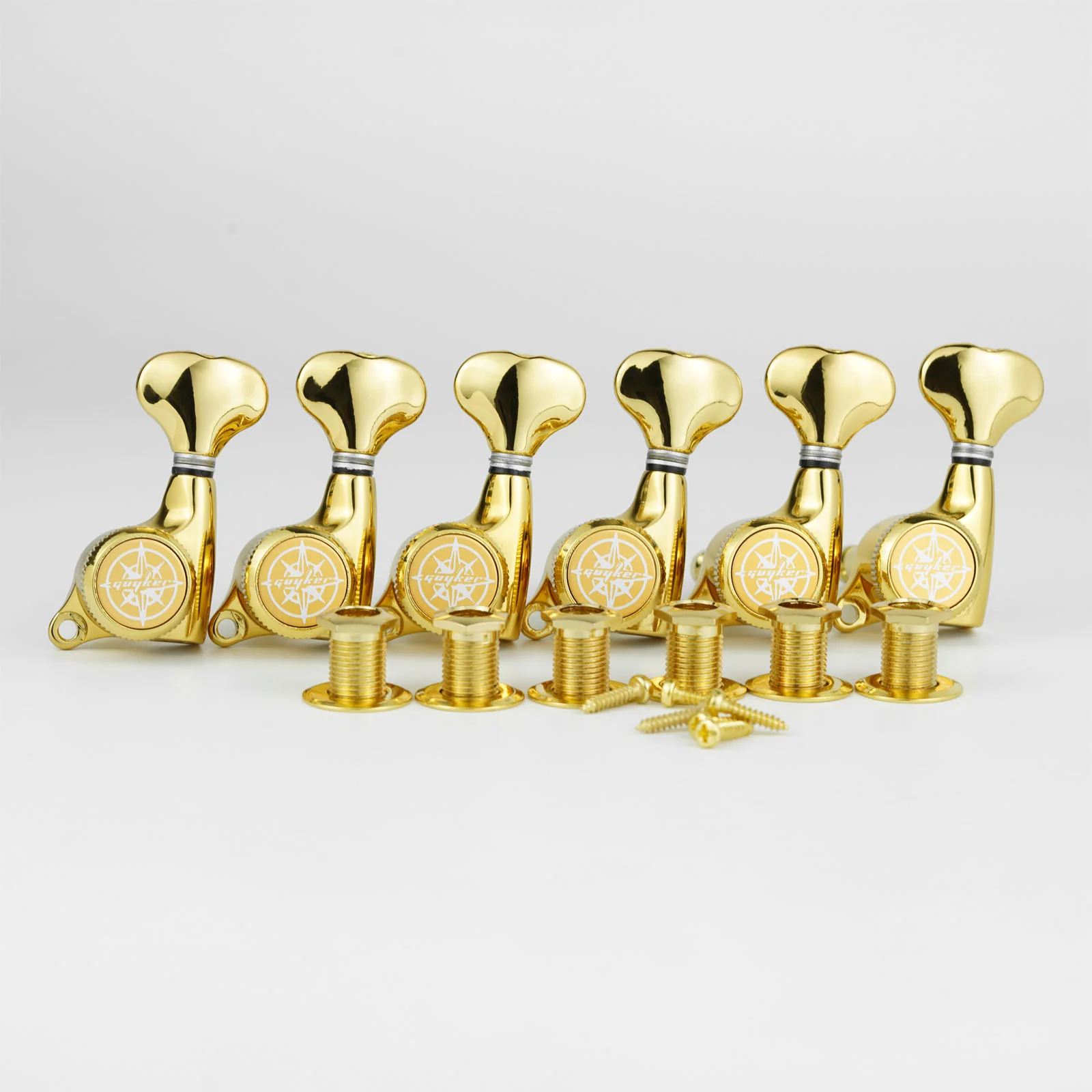 GK-501D6SP Locking Tuning Pegs for Electric Guitar 1:18 Ratio - Image 19