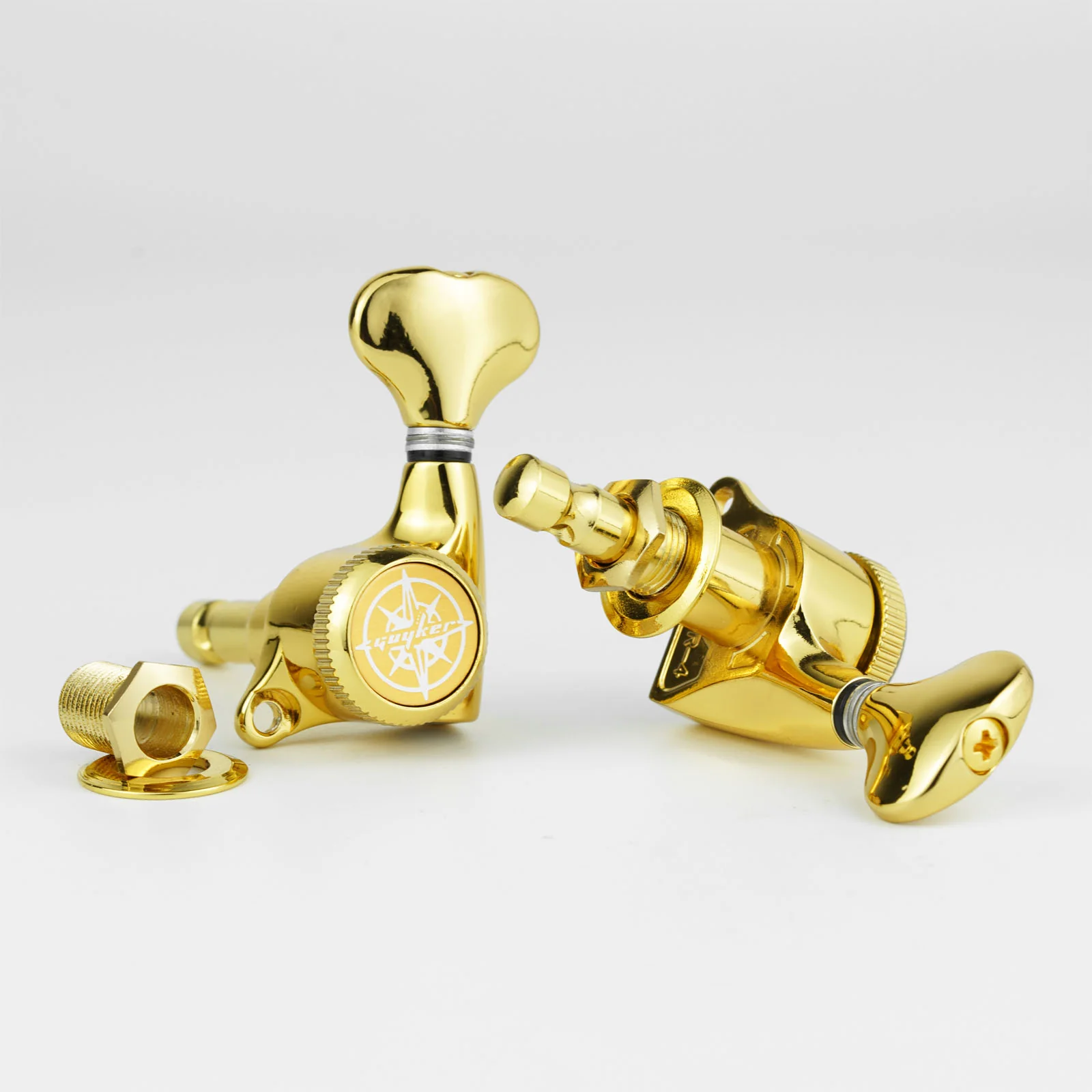 GK-501D6SP Locking Tuning Pegs for Electric Guitar 1:18 Ratio - Image 21