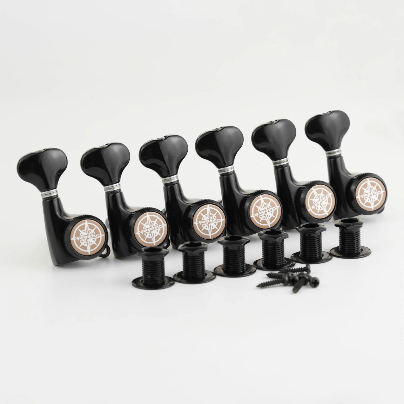 GK-501D6SP Locking Tuning Pegs for Electric Guitar 1:18 Ratio - Image 5