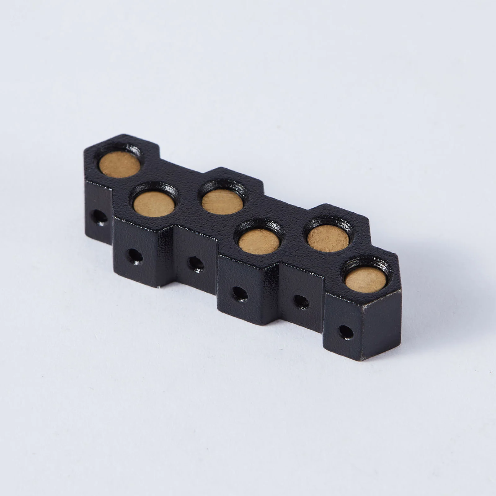 Guyker 6 String Headless Bass Bridge String Lock Black - Image 3