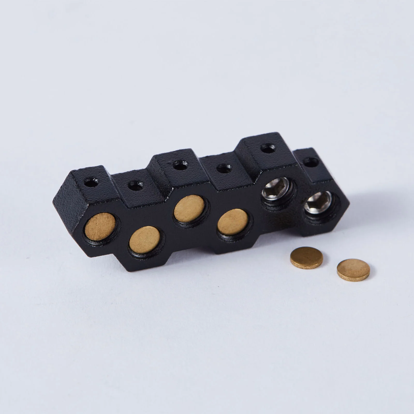 Guyker 6 String Headless Bass Bridge String Lock Black - Image 4
