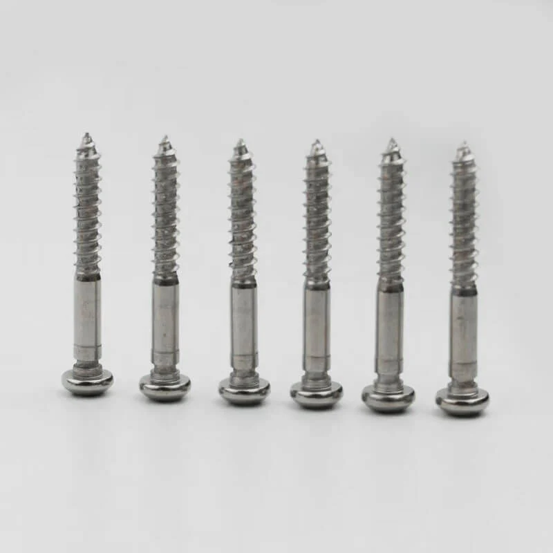 Guyker 6Pcs Notched Mounting Screws For Electric Guitar Tremolo Bridge Saddles - Image 4